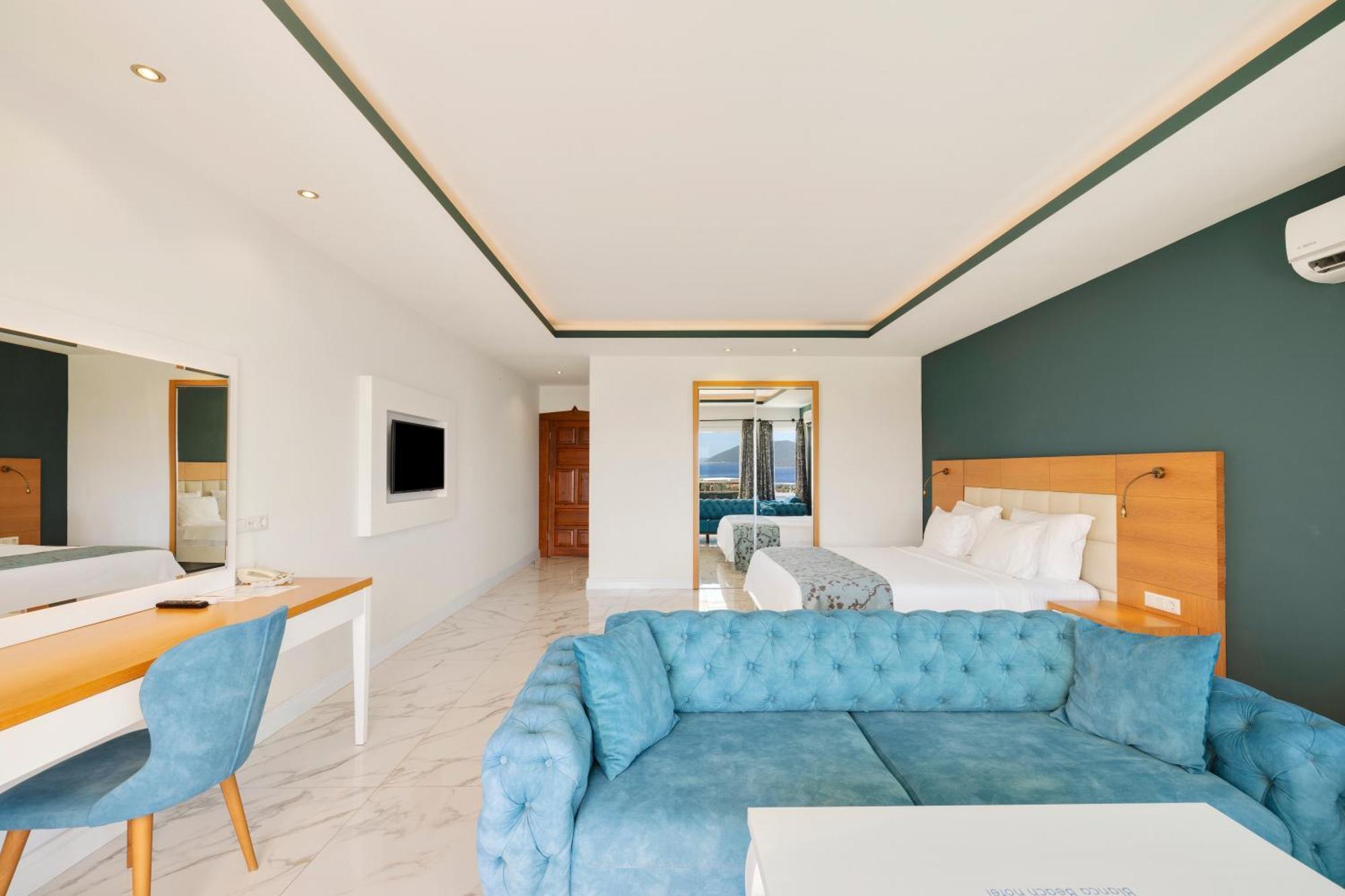 Blanca Beach Hotel Kas Exterior photo